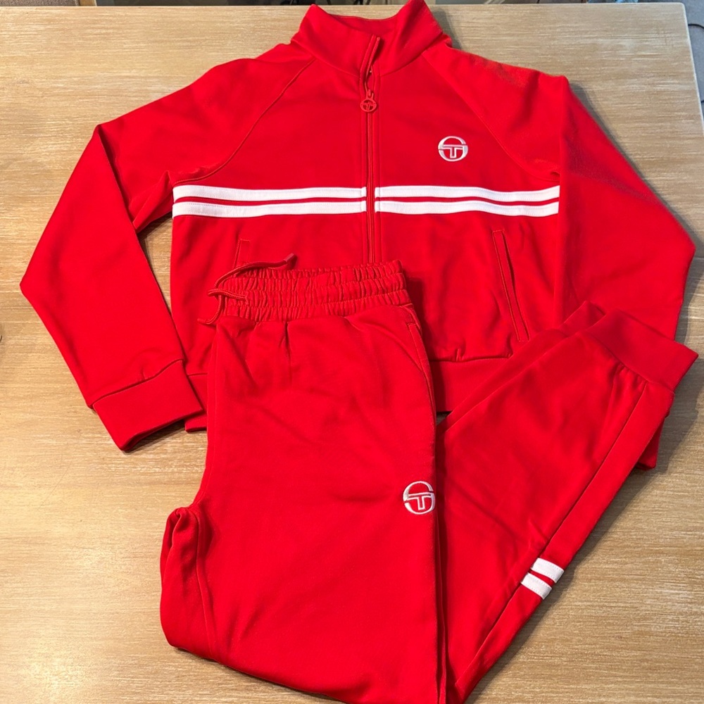 Sergio Tacchini Red Tracksuit